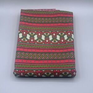 Jinny Byer for Mr. RJR Fashion Fabrics 42 x 108 Art Nouveau Print Pink Green